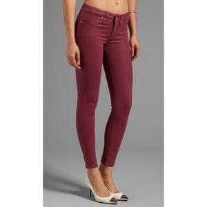 Dakota Collective NWT Khloe wine corduroy pants